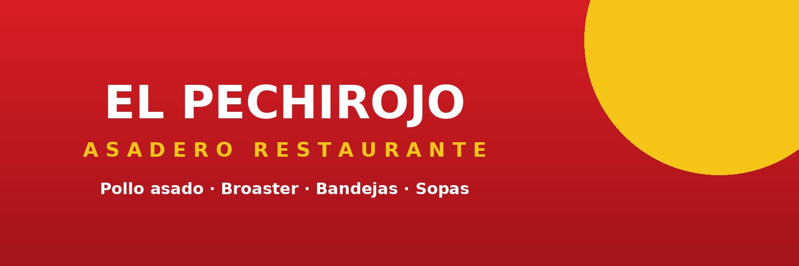 El Pechirojo - pollo, alitas, chunks y burgers